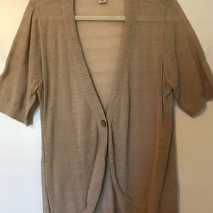 Christopher and Banks tan sweate